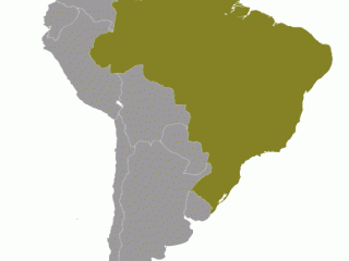 Geographische Lage von  Brasilien