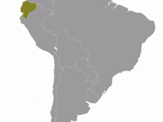 Geographische Lage von  Ecuador