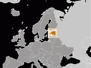 Geographische Lage von  Estland