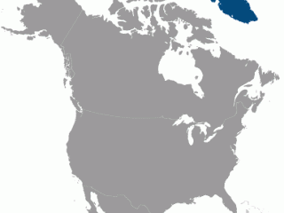 Geographische Lage von  Grönland