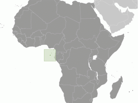 Geographische Lage von São Tomé e Príncipe