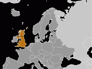 Geographische Lage von  Schottland