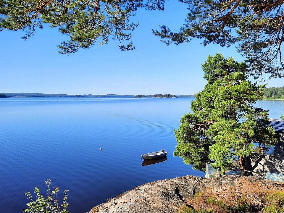 Ausblick am See