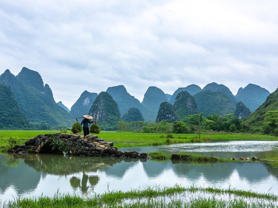 Landschaft in Guilin
