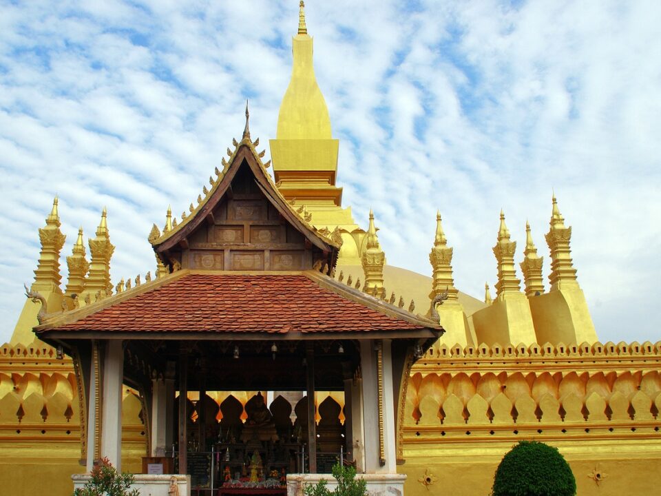 Tempel in Vientiane