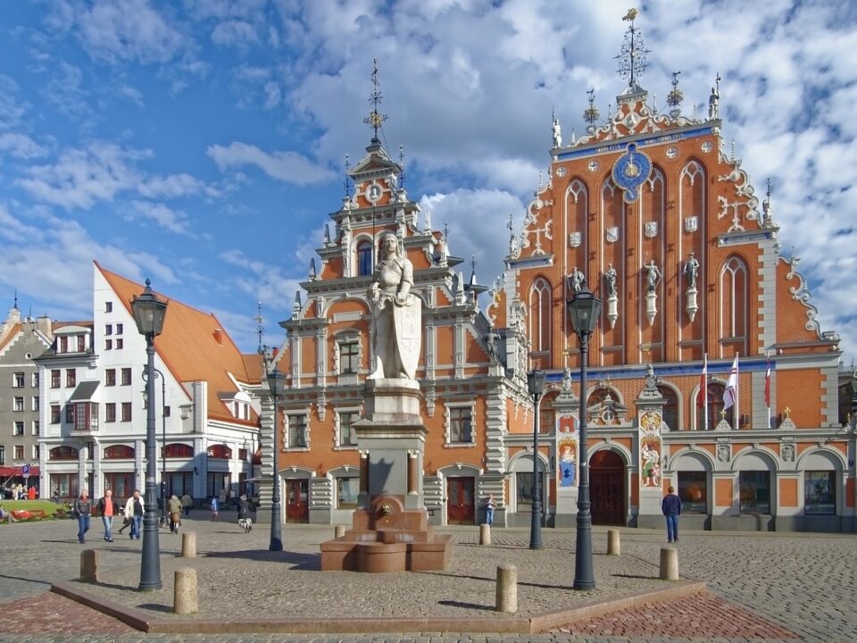 Riga: Schwarzhäupterhaus