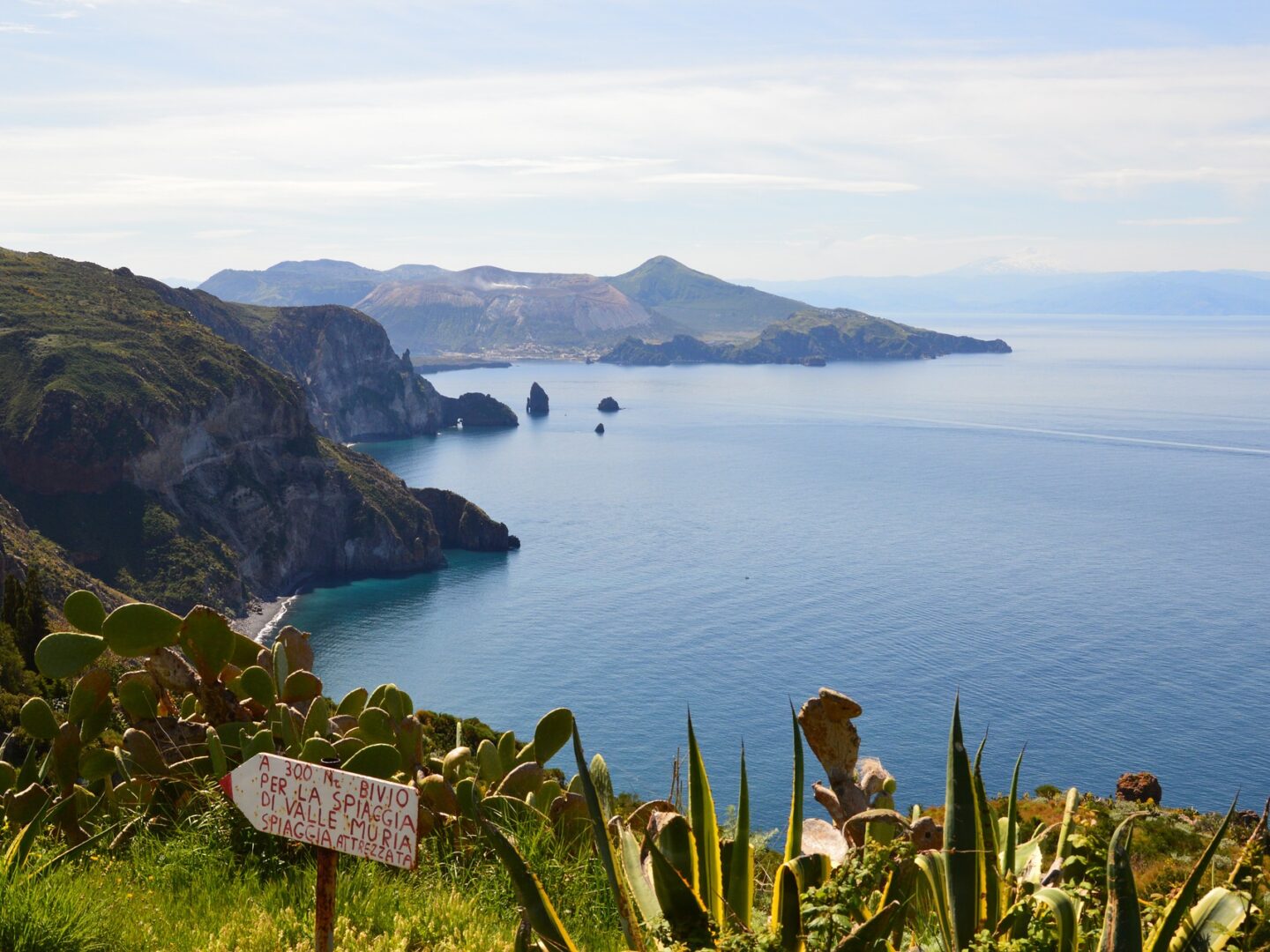 Blick auf Lipari