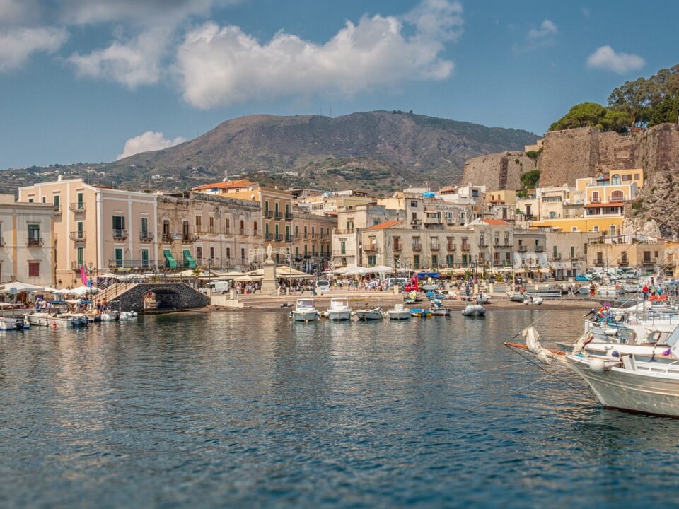 Blick auf Lipari
