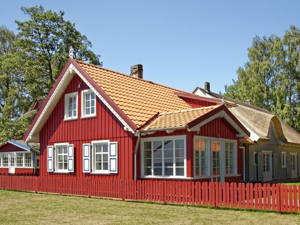 Holzhaus in Nida