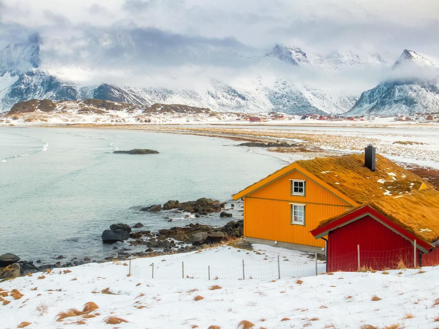 Winter auf den Lofoten