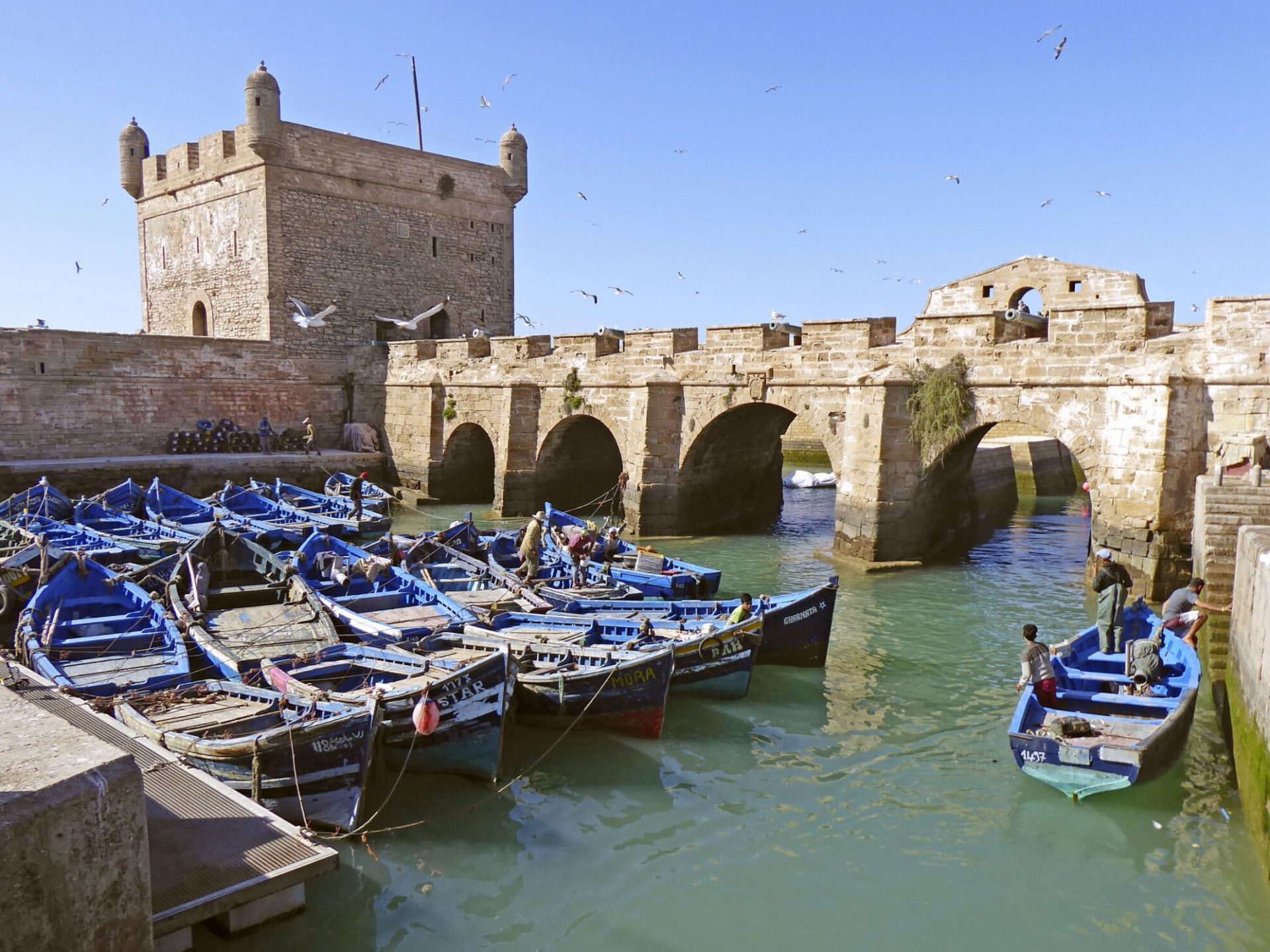 Fischereihafen von Essaouira