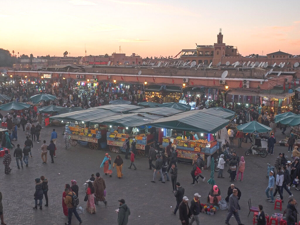 Souk in Marrakesch