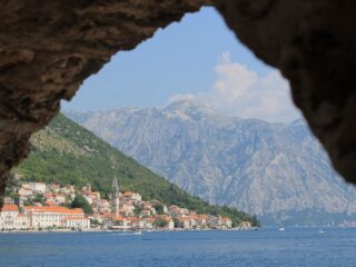 Blick auf Perast