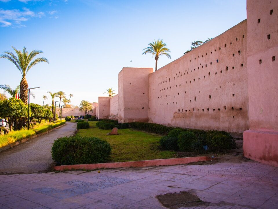 Stadtmauer von Marrakesch