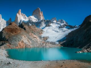 Blick auf den Mount Fitzroy