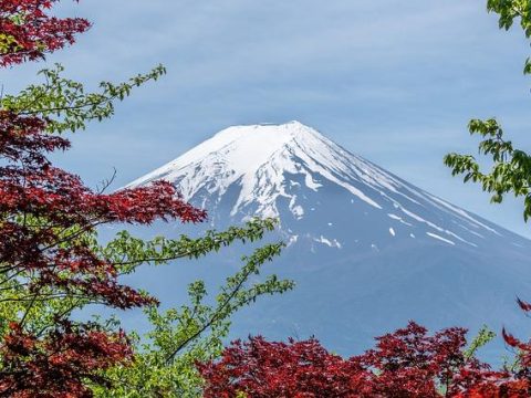 Blick auf den Mt. Fuji