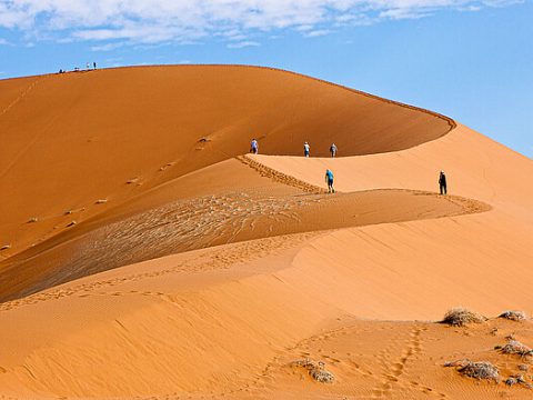 Düne "Big Mama" im Sossusvlei