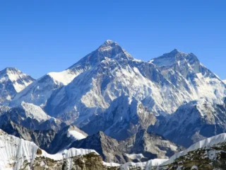Blick auf den Mount Everest