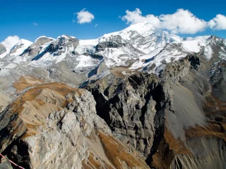 Aussichtspunkt am Thorong High Camp