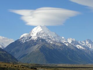 Die "Neuseeländischen Alpen"