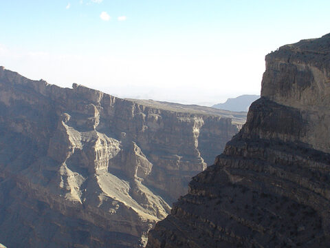 Jebel Shams, der "Grand Canyon" Omans