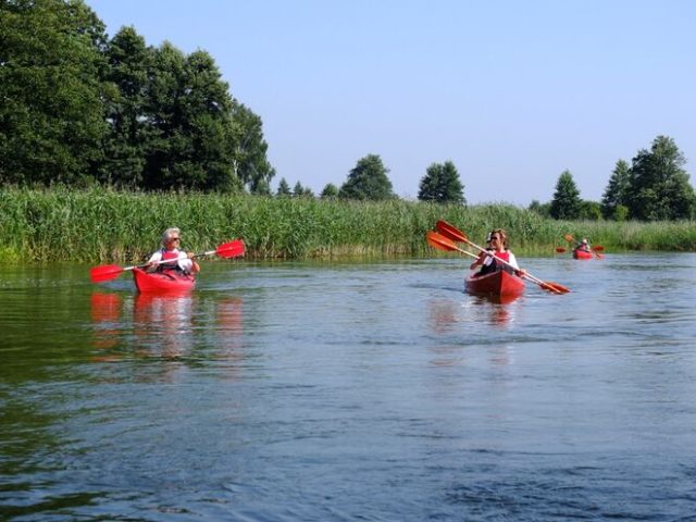 Mit dem Kajak unterwegs in Masuren