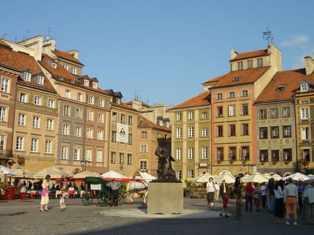 Die Altstadt von Warschau