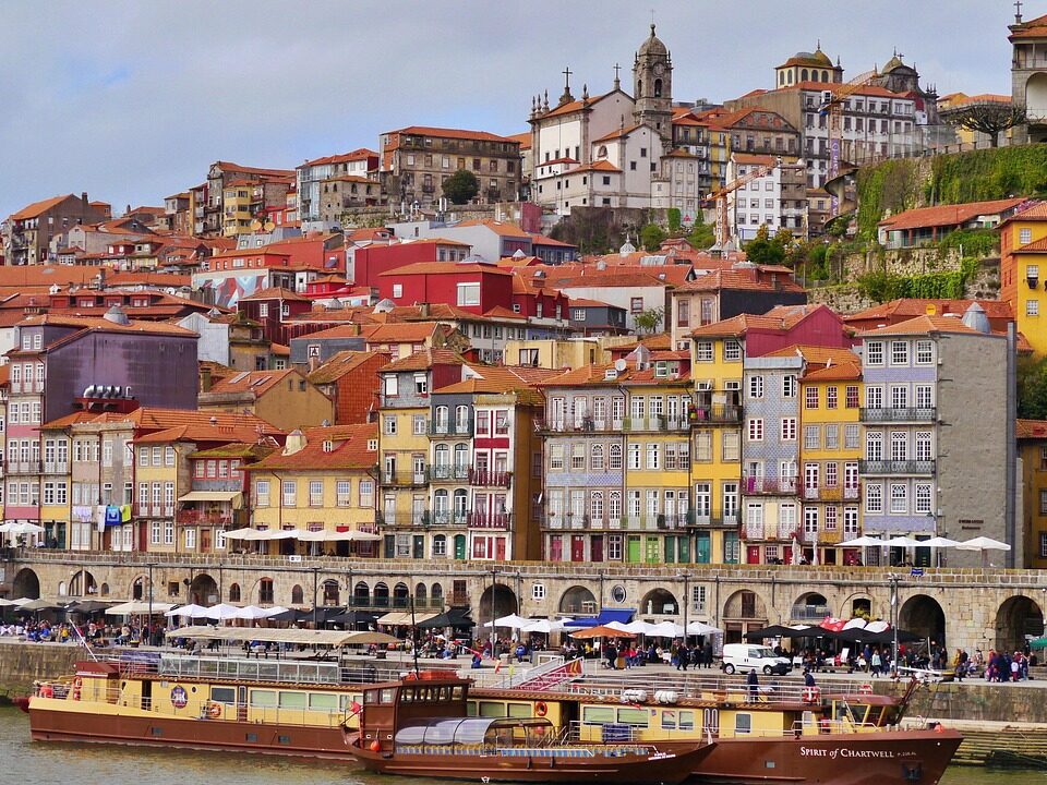 Blick auf Porto
