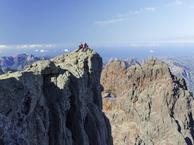 Ausblick vom Gipfelpunkt