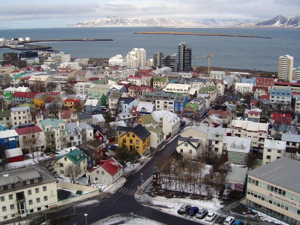 Blick auf Reykjavik