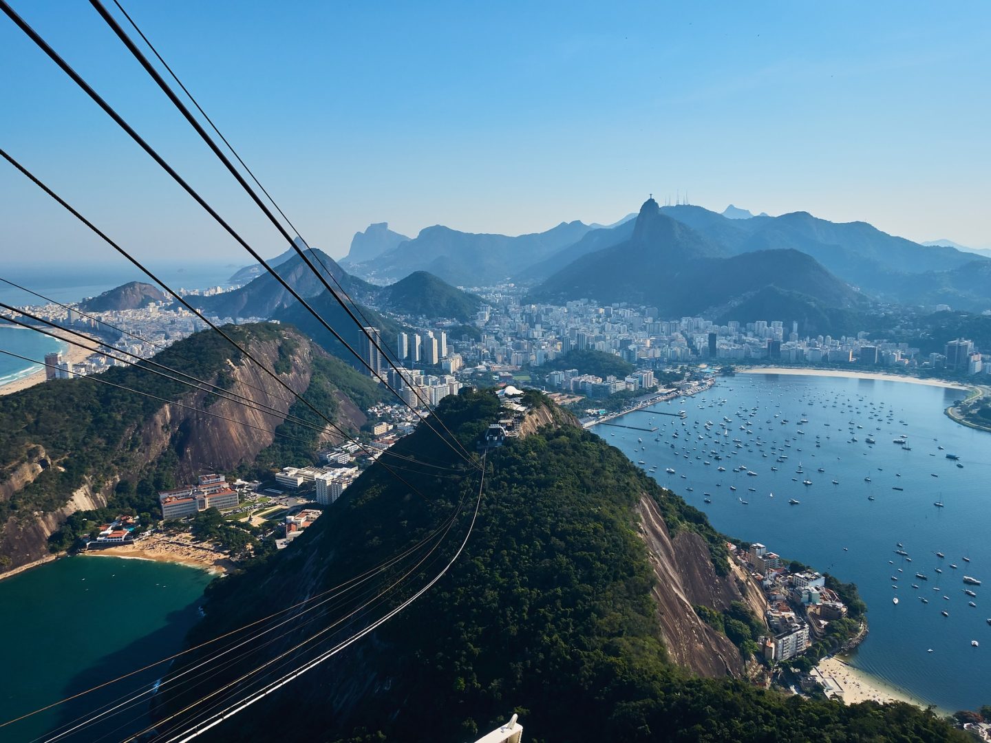 Sicht auf Rio de Janeiro
