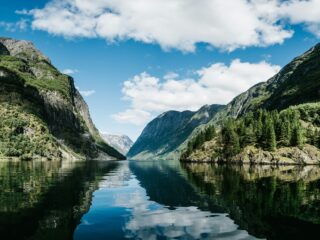 Landschaft bei Gudvangen