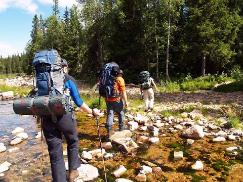 Wandern in Nordschweden