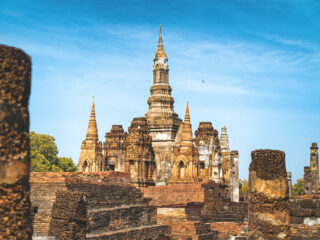 Ruinen in Sukhothai