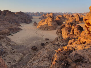 Wüste in Saudi-Arabien