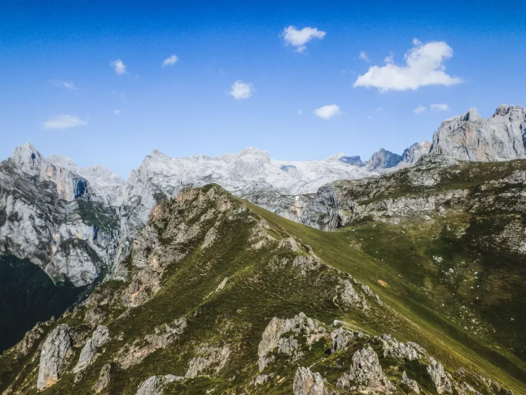 Alm in den Picos de Europa