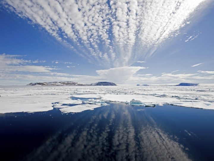 Sonne über Svalbard