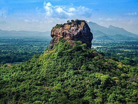 Der Löwenfelsen von Sigiriya