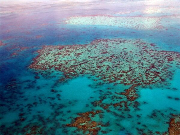 Atoll im Great Barrier Reef