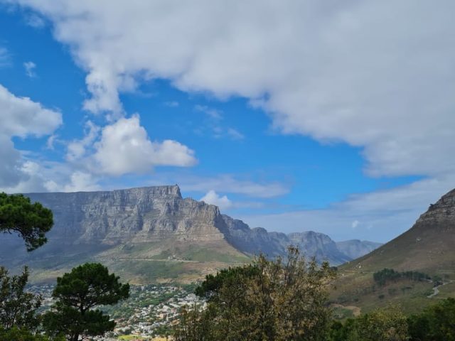 Blick auf den Tafelberg