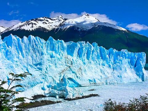 Packeis am Perito Moreno-Gletscher