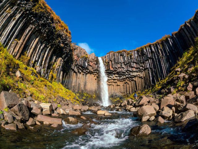 Svartifoss-Wasserfall