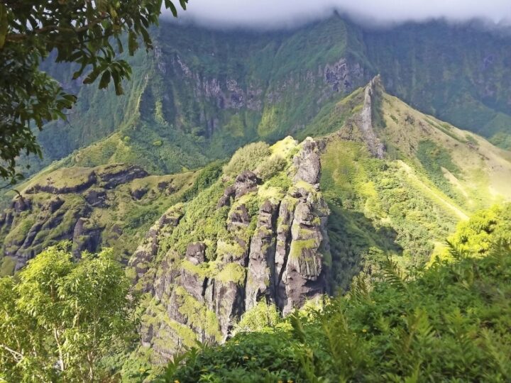 Wilde Berglandschaft auf Fatu Hiva