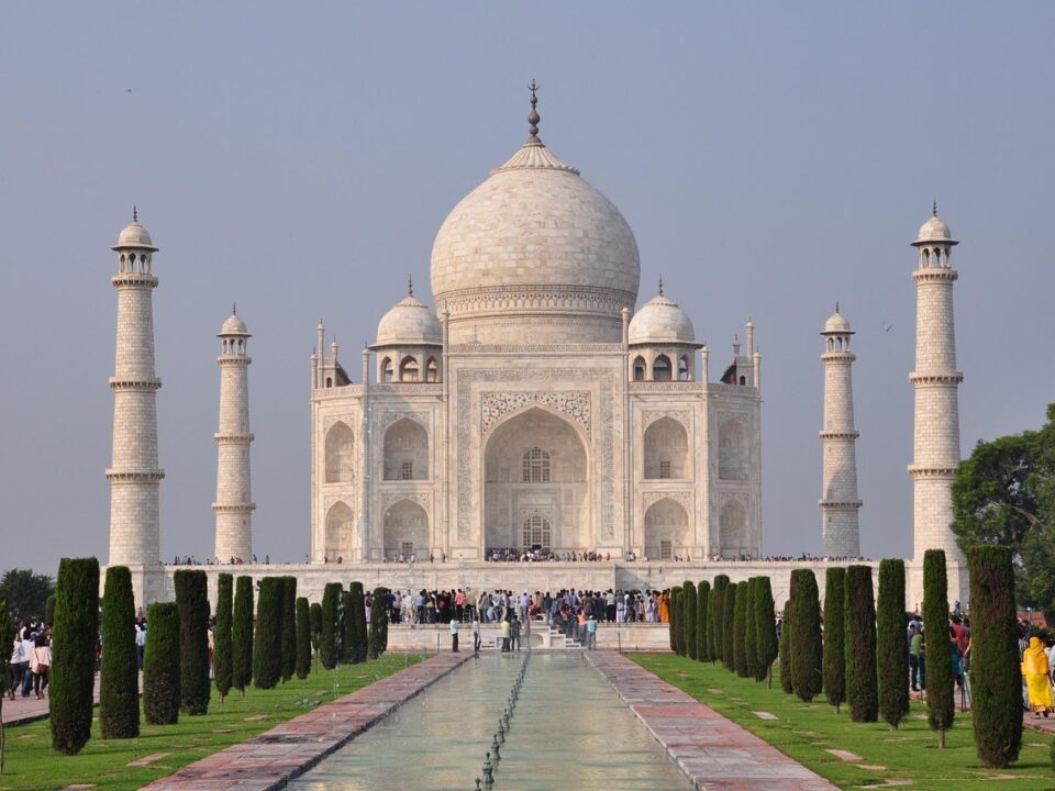 Das Taj Mahal in Agra