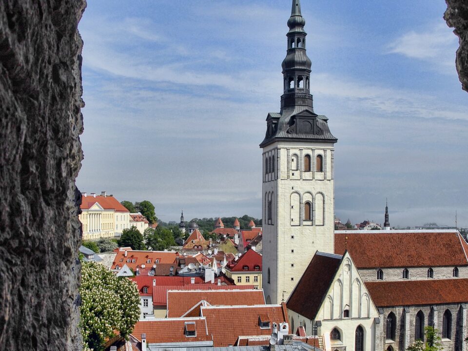 Blick auf Tallinn