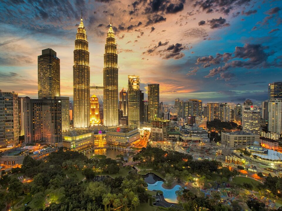 Kuala Lumpur am Abend