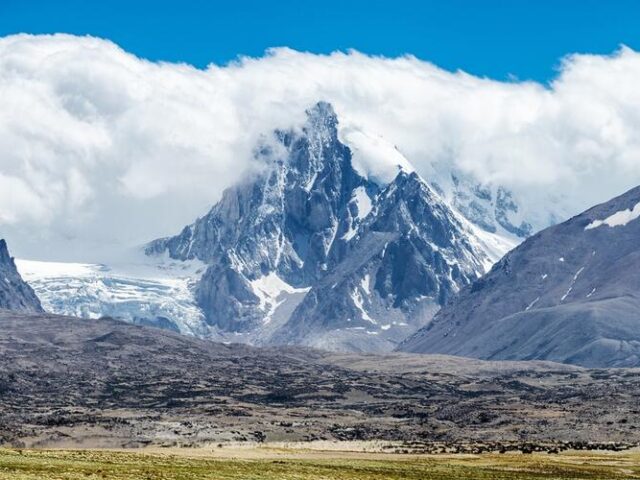 Blick zum heiligen Berg Kailash