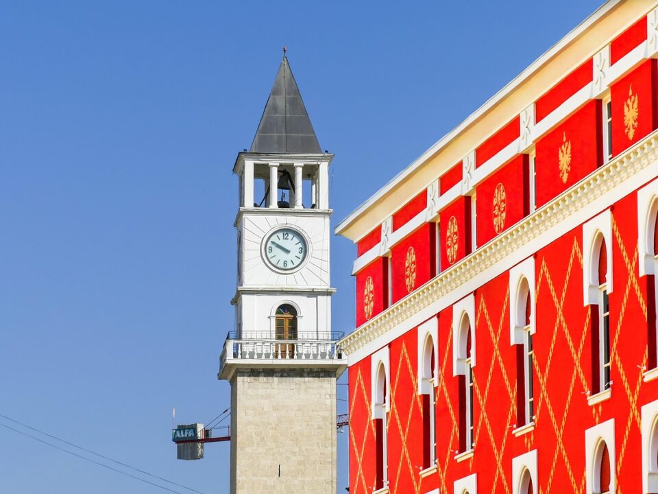Uhrturm in Tirana