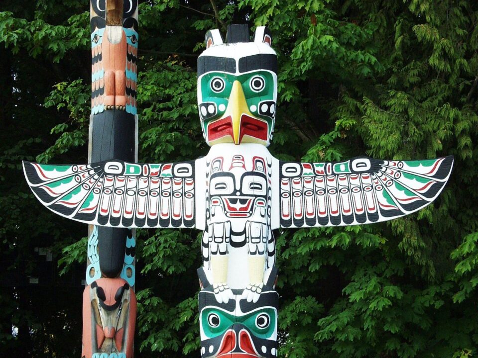 Totem im Stanley Park