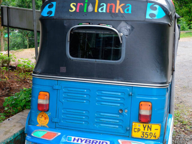 Tuk-Tuk in Sri Lanka